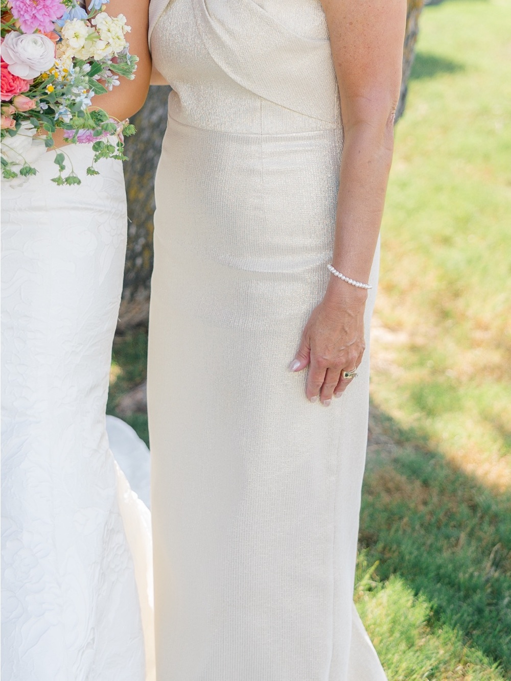 Elegant Teri Jon Off the Shoulder Dress